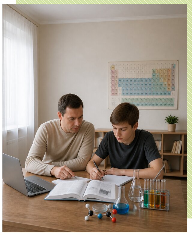 Репетитор по химии 8 класс в Смоленске по цене от 1231 р. | Репетитор-Смл